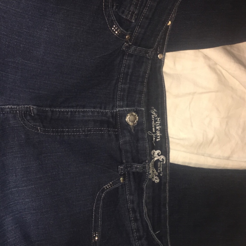 Style & co blue jeans for women size 16 - Picture 2 of 3